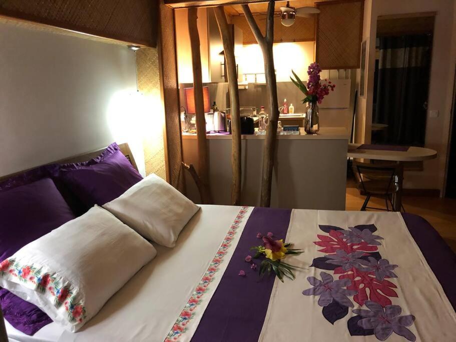 Chambre Totalement Equipee Avec Vue Imprenable!!! Punaauia (Tahiti) Exterior foto